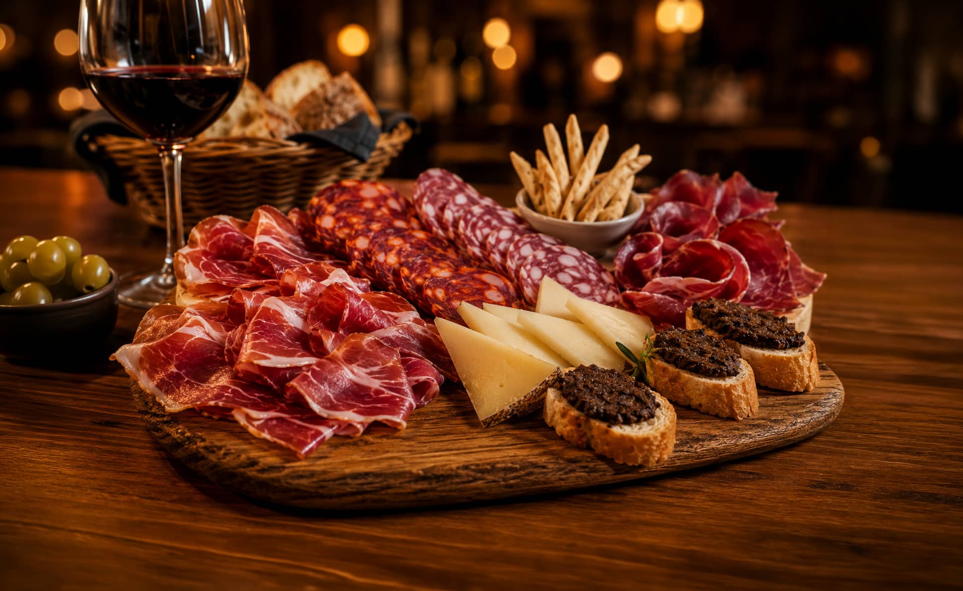 TABLA DE IBÉRICOS jamon iberico y cecina